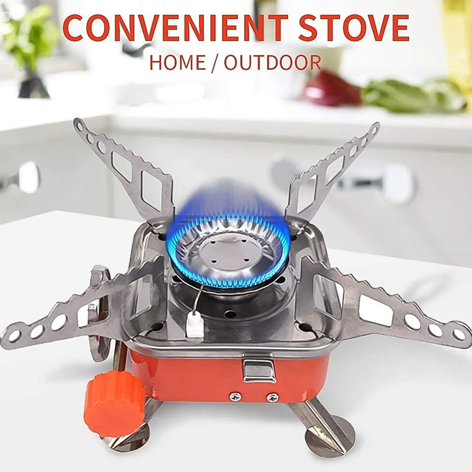 (1 Mini Square Camping Pc) Classy 2800w Stove Unique
