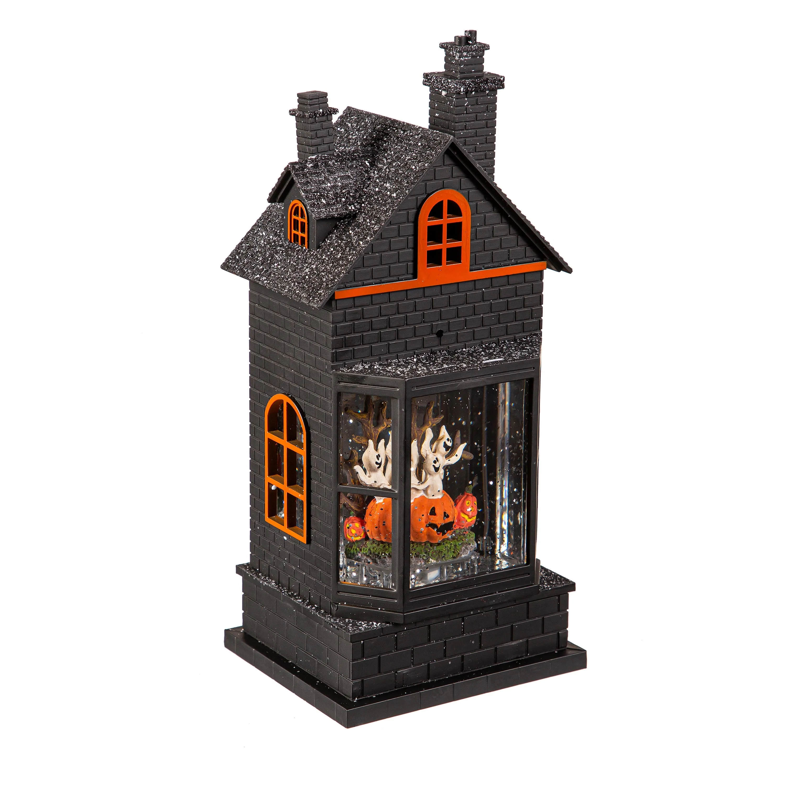 10.5" LED Haunted House Water Lantern