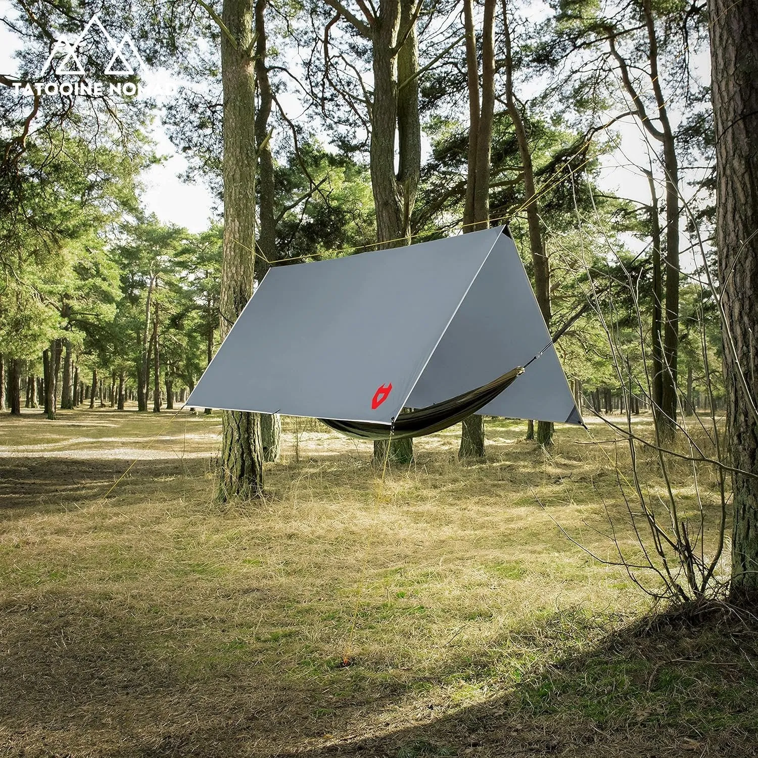 10x10 waterproof camping tarp with survival bracelet