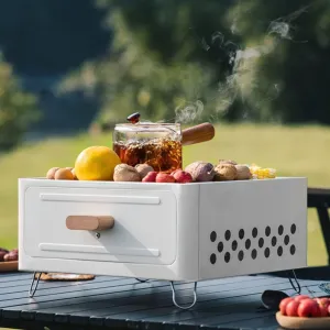 #148 Portable Multifunctional Charcoal Grill Stove