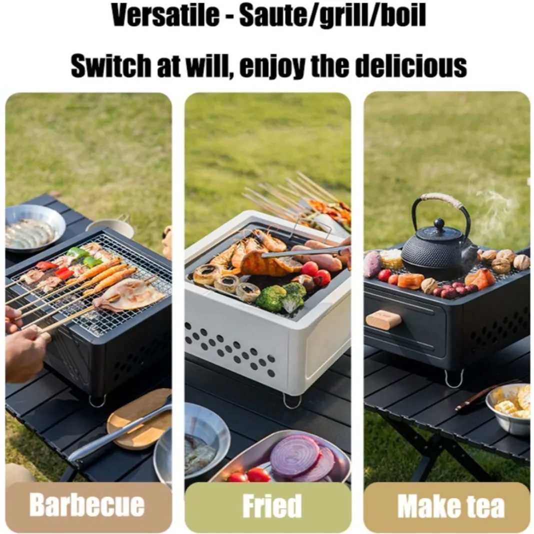 #148 Portable Multifunctional Charcoal Grill Stove