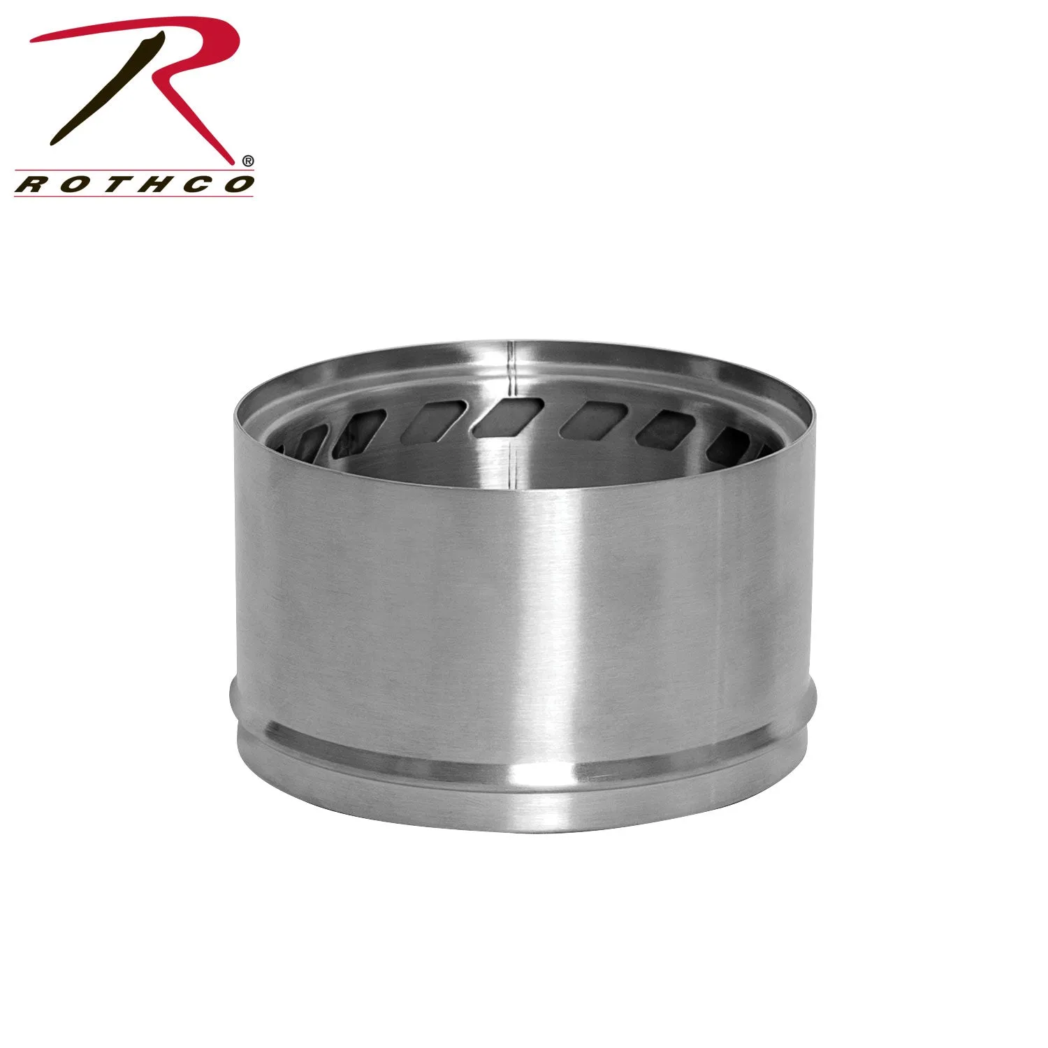 1519 ROTHCO STAINLESS STEEL CAMPING STOVE