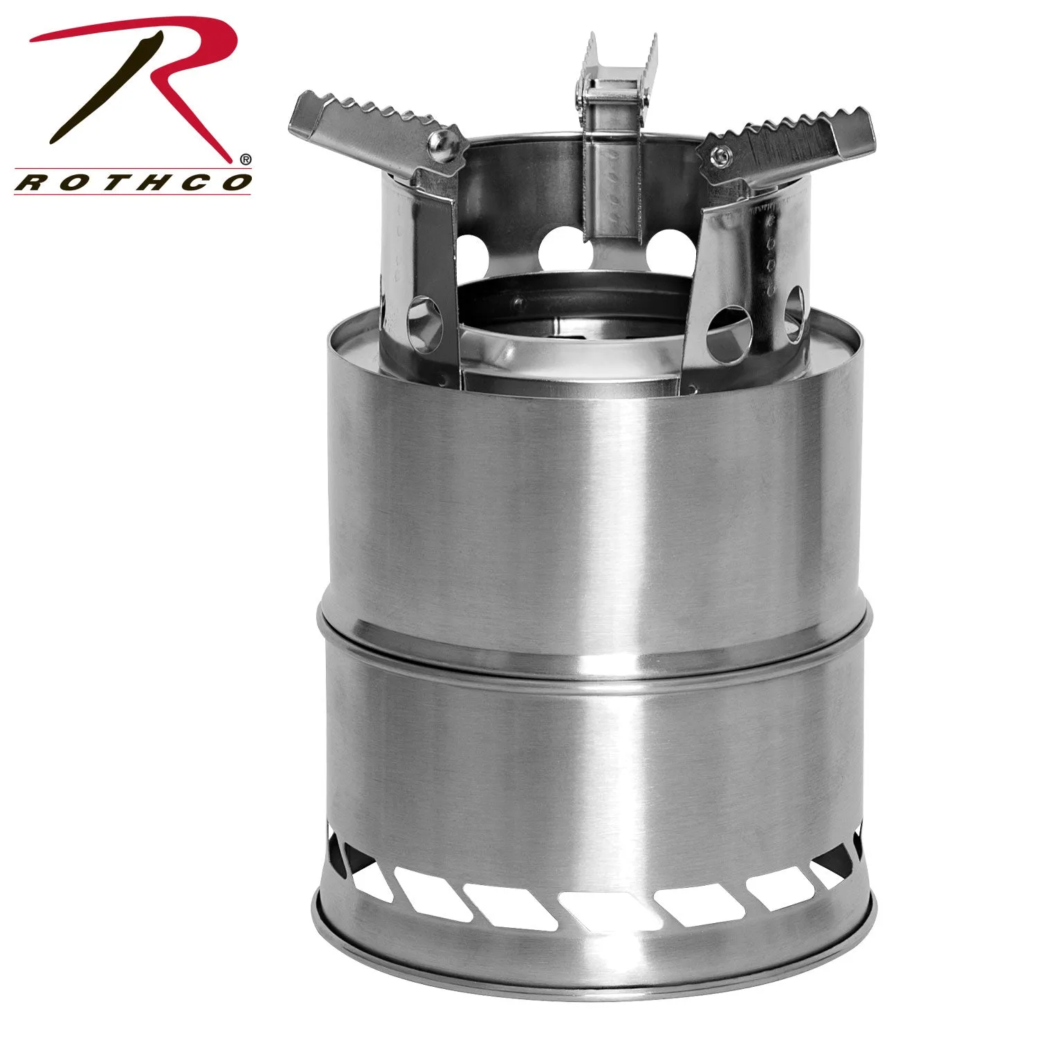 1519 ROTHCO STAINLESS STEEL CAMPING STOVE