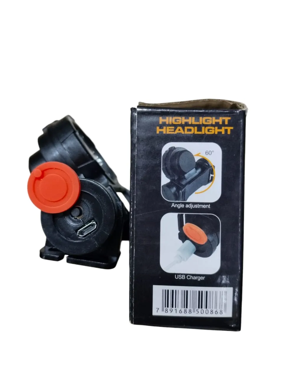 2 108 USB LED COB Model: Lamp Battery, in Charge Built-in with – 3W Torch Waterproof &amp; 1 Secure delivery High-demand products Headlight –