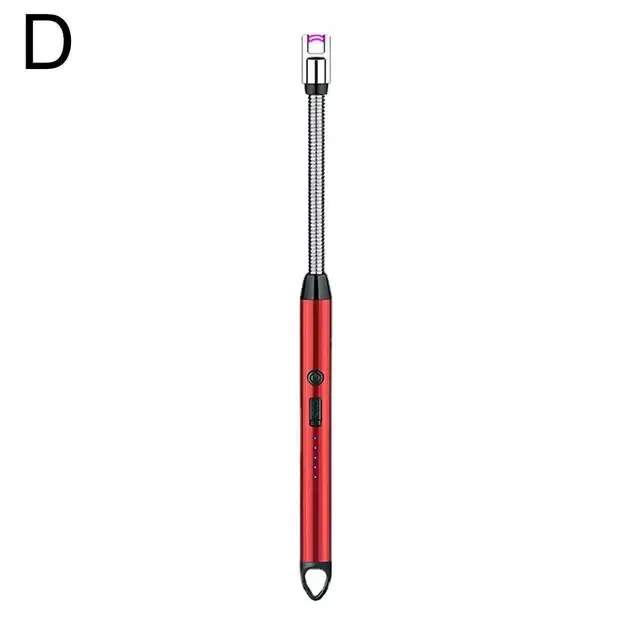 360° LED Electric Arc Lighter: USB Rechargeable, Windproof, Flameless Plasma Ignition for BBQ, Candles, Stoves