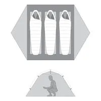 3P Hubba Fashionable Lt Easy returns Hubba MSR Tent