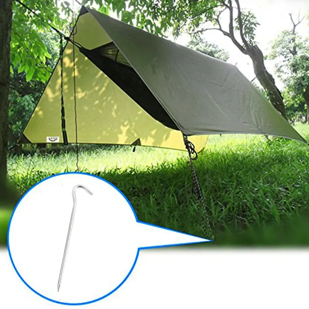 3x3m Awning Waterproof Sun Shelter Tent Tarp for Beach Shade Outdoor Camping Hammock Rain Fly Ultralight UV Garden Awning Canopy