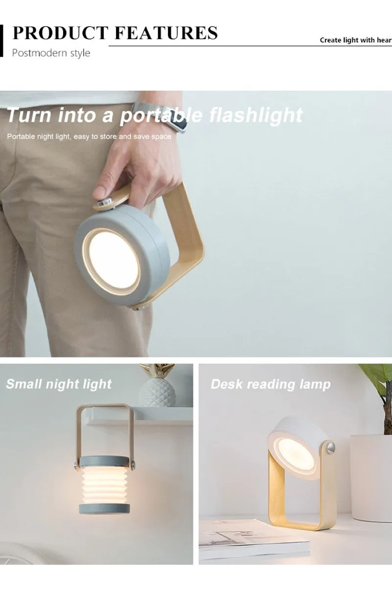 4-IN-1 PORTABLE FOLDING LANTERN LAMP