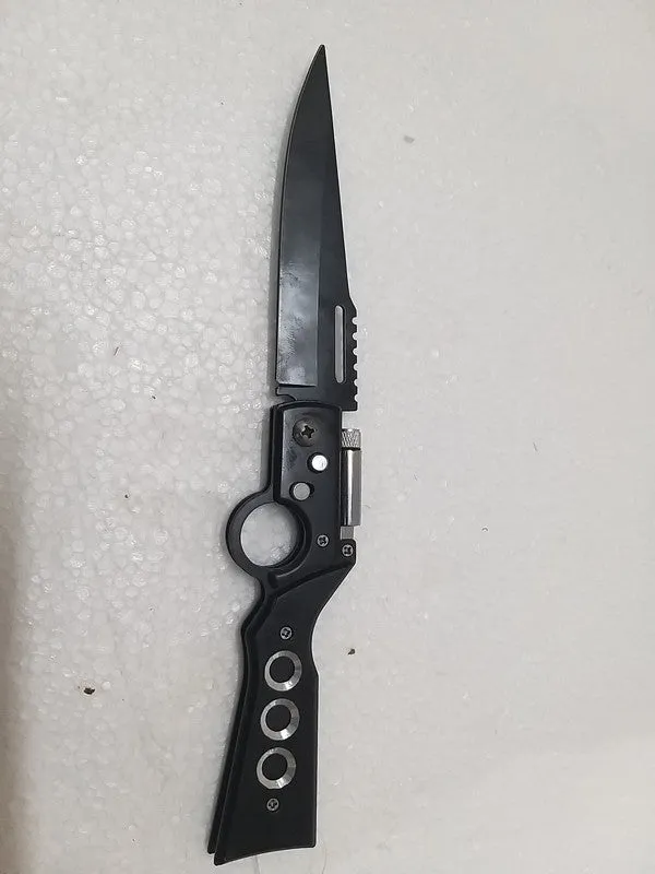 7088 Black Foldable Knife for kitchen, home and chefs knife (1341)