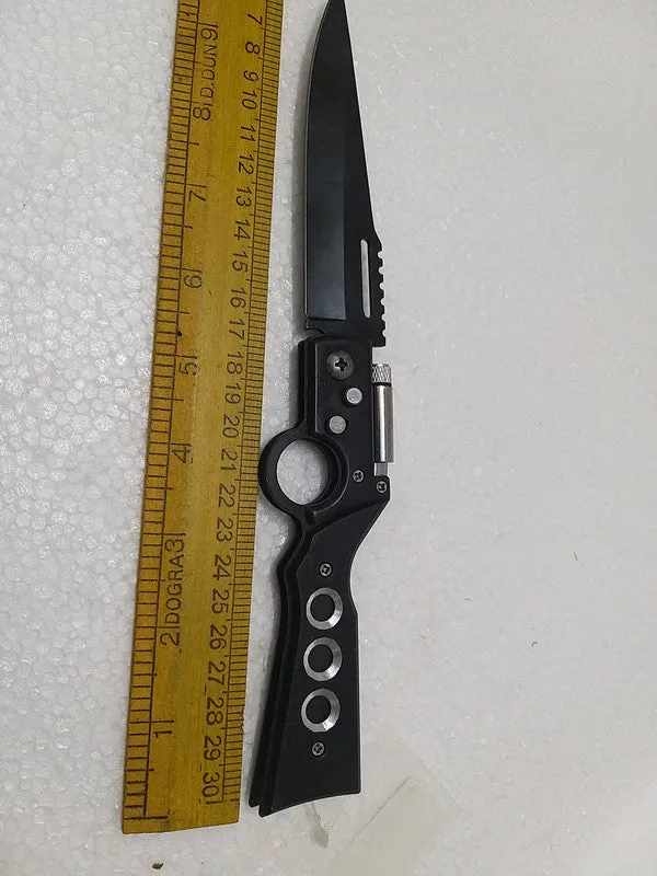 7088 Black Foldable Knife for kitchen, home and chefs knife (1341)