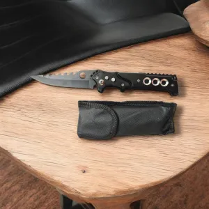7088 Black Foldable Knife for kitchen, home and chefs knife (1363)