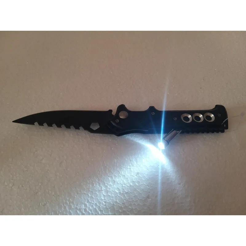 7088 Black Foldable Knife for kitchen, home and chefs knife (1363)