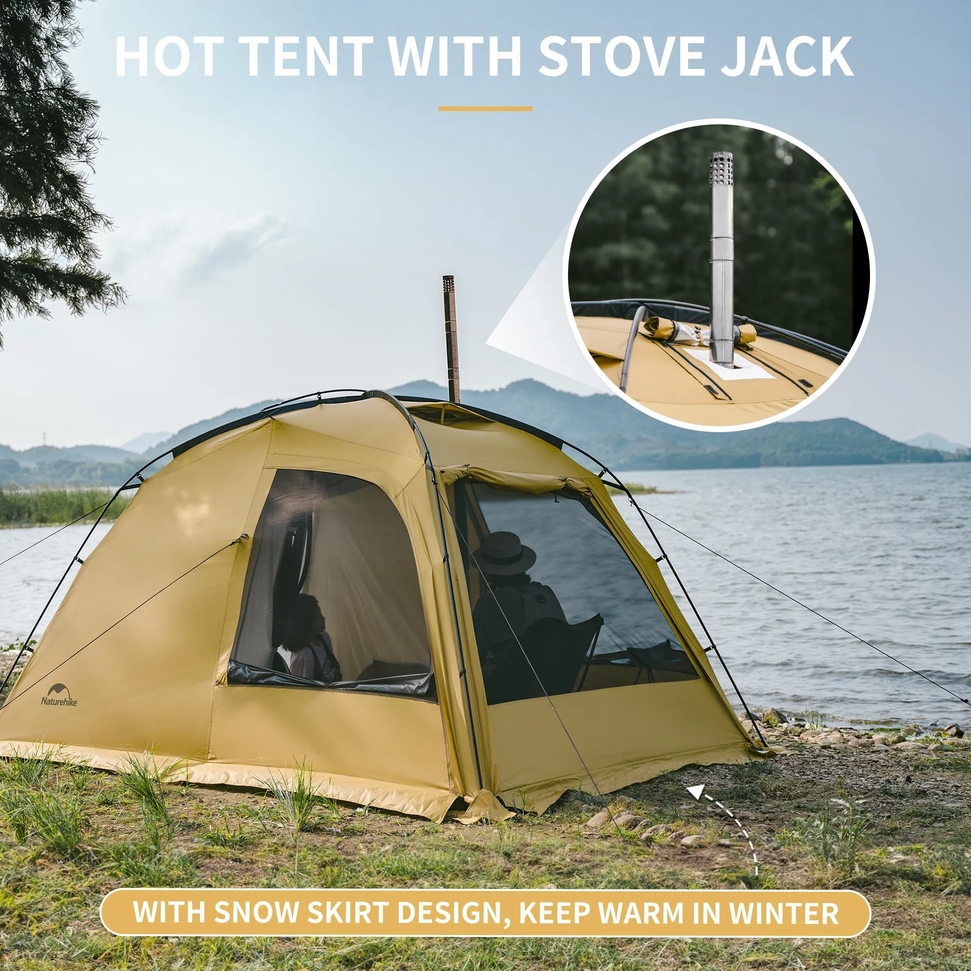 7.6 Precision-engineered Earthy Bedroom One Loved by customers Naturehike One Dune Upgrade Tent Yellow Room
