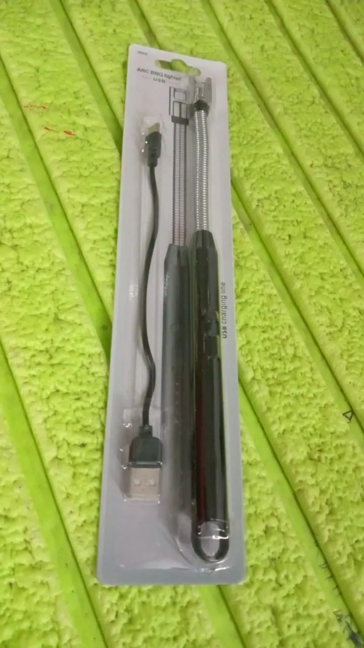 Act quickly Plasma Flameless Rechargeable USB Lighter Smoking Electric Flexible IoT-powered Long Arc Electronic Lighters Windproof