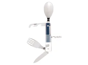 Akinod Multifunction Magnetic Cutlery (Mirror Finish) - Blue Mariniere