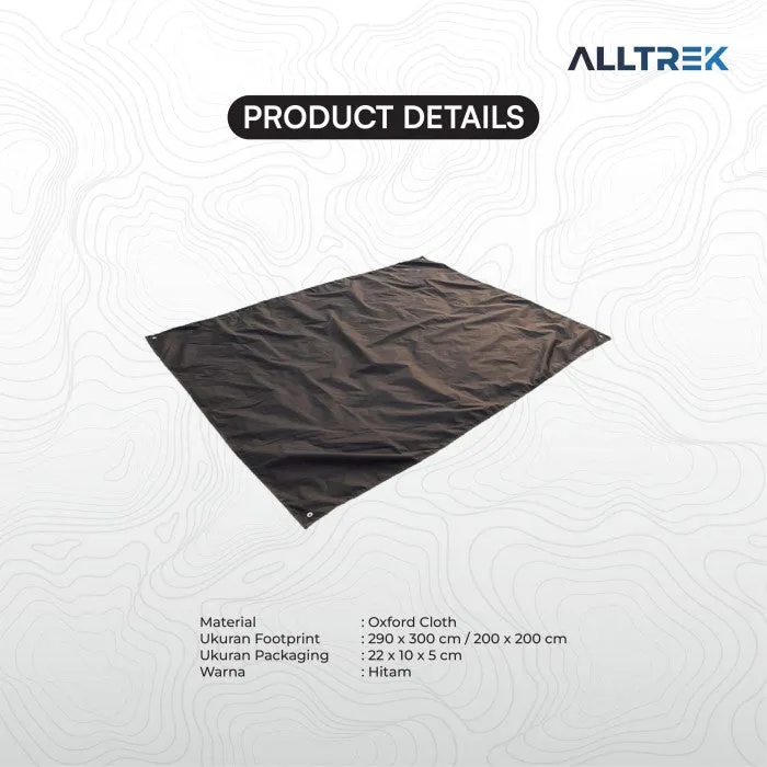 ALLTREK Footprint Alas Tenda Camping Oxford Waterproof Groundsheet