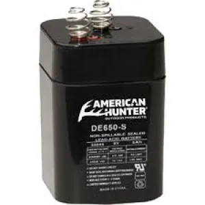 American Hunter DE650S 6V 5AH Rechargeable Battery