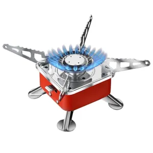 & Flash pricing Outdoor Windproof Adventures & FlameX: High Output Butane Foldable Multi-functional Cooking, Portable Heat Camping Hiking with Stove for
