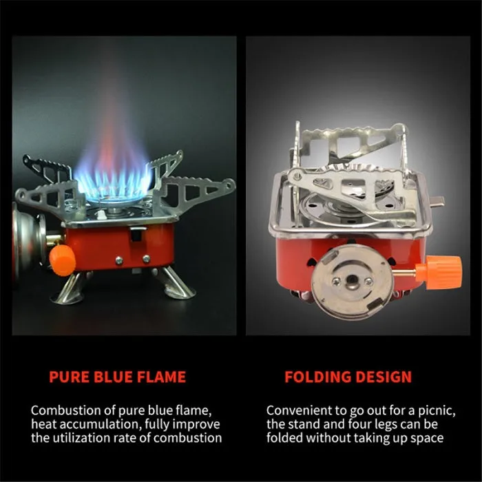 & Flash pricing Outdoor Windproof Adventures & FlameX: High Output Butane Foldable Multi-functional Cooking, Portable Heat Camping Hiking with Stove for