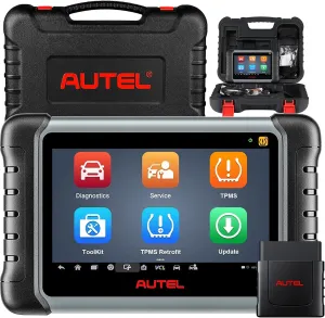 Autel MaxiCOM MK808Z-TS Bidirectional Scanner, Universal TPMS Tool, Upgrade from MK808BT MK808S, OBD2 Scanner with 28  Services, All System Diagnostic Tool FCA AutoAuth, Same as MX808S-TS & MK808S-TS