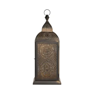 Authentic Handmade Chakra Lantern - Black Powder Color