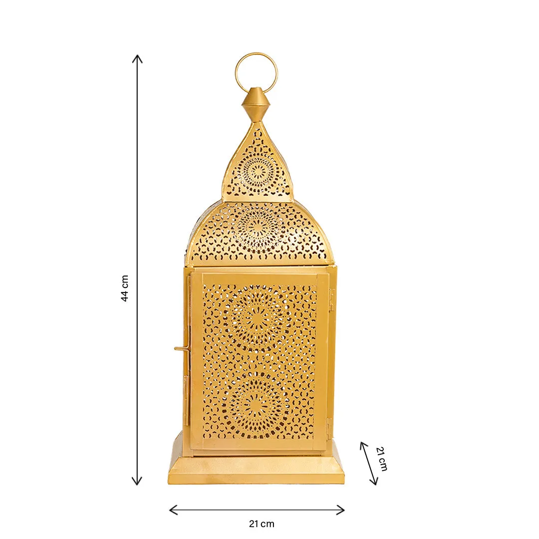 Authentic Handmade Chakra Lantern - Golden