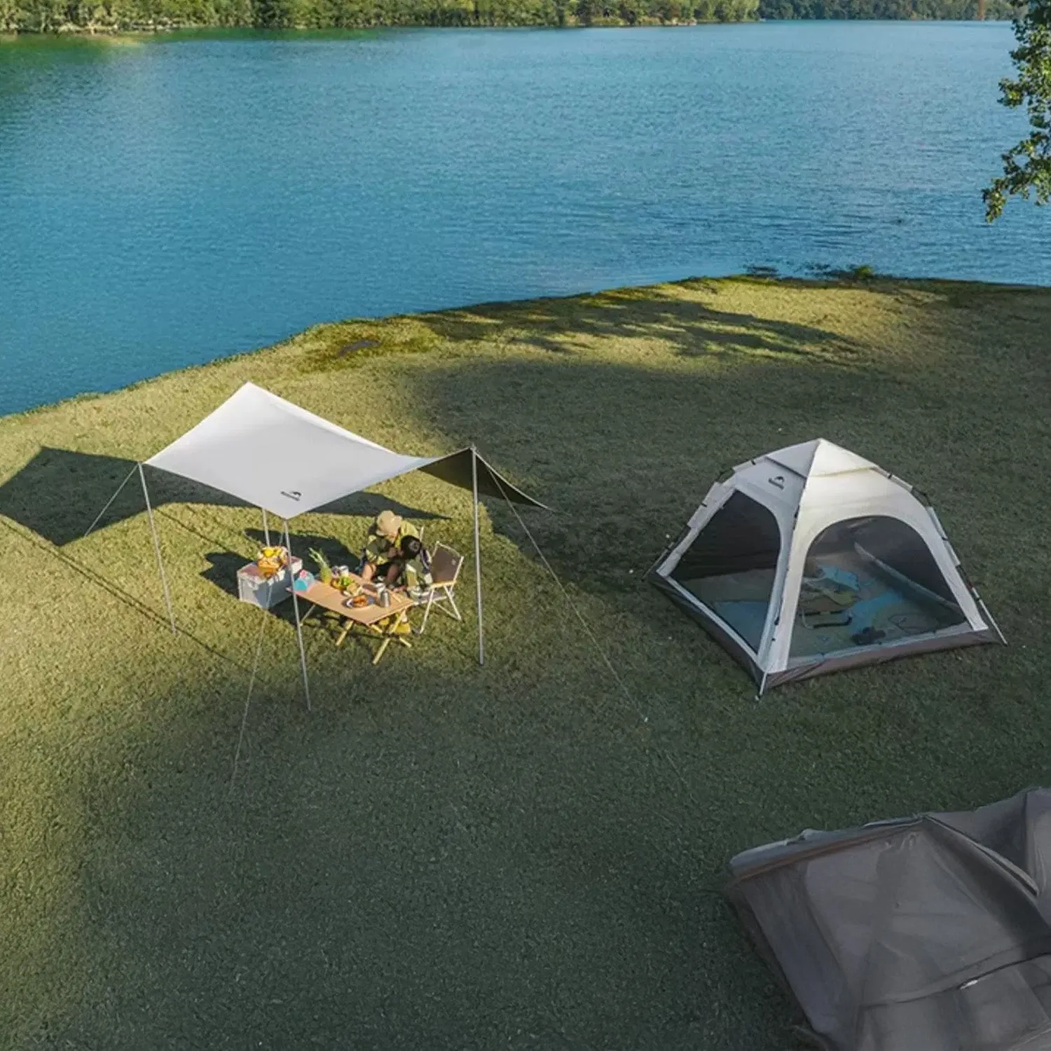   Automatic 3 Ango Limited availability Naturehike Tent Canopy) Trendsetting (With