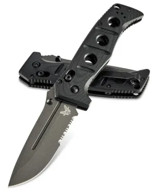 Benchmade 275SGY-1 Adamas Serrated Folding Knife