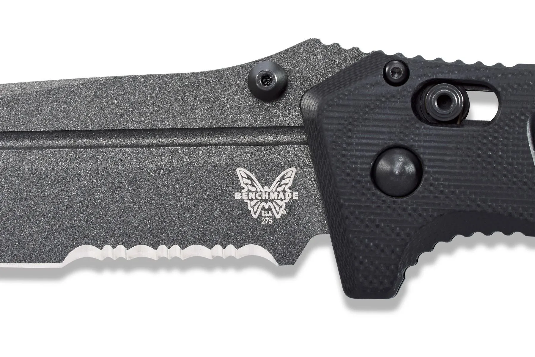 Benchmade 275SGY-1 Adamas Serrated Folding Knife