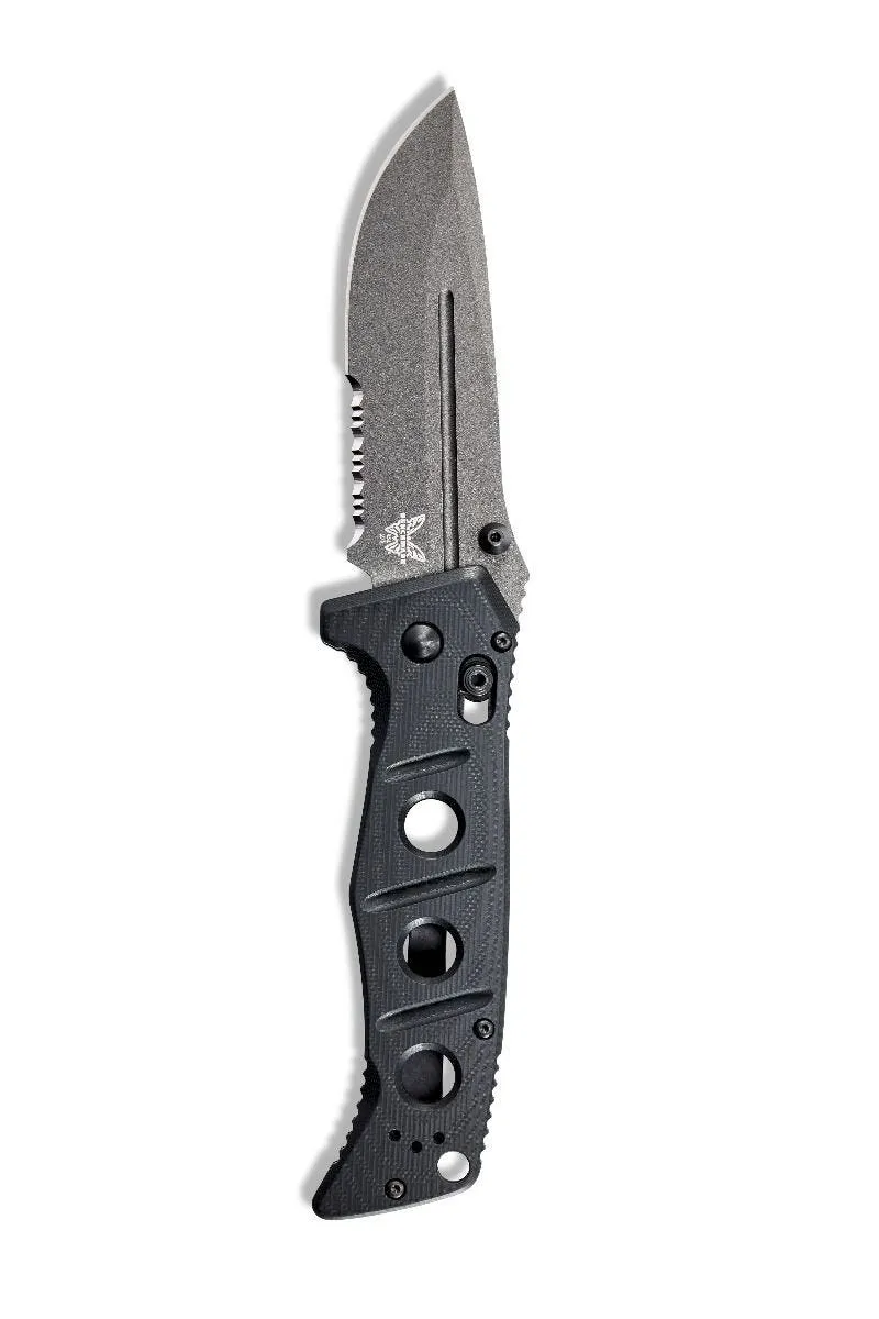 Benchmade 275SGY-1 Adamas Serrated Folding Knife