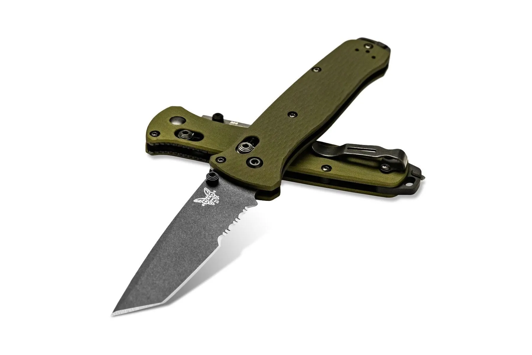 Benchmade Black Class Bailout Axis Serrated Tanto Grey Coated 537SGY-1 Knife
