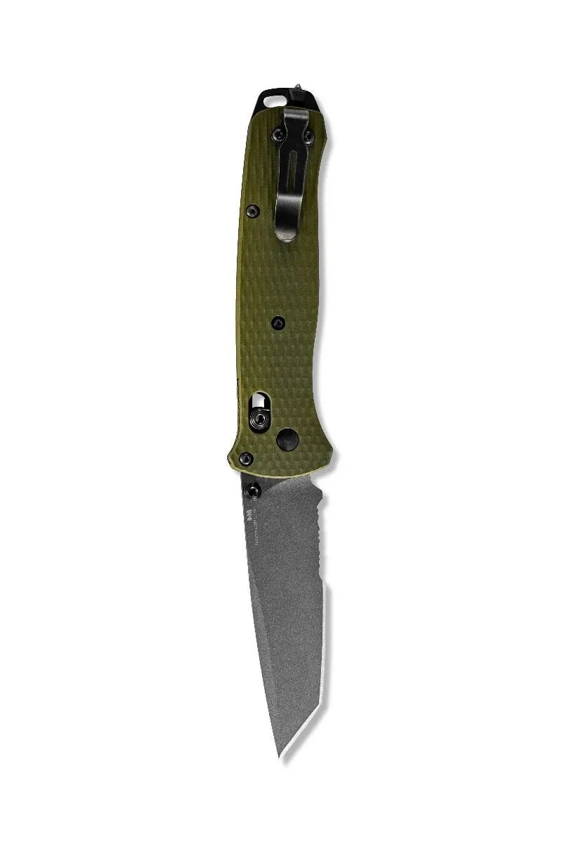 Benchmade Black Class Bailout Axis Serrated Tanto Grey Coated 537SGY-1 Knife