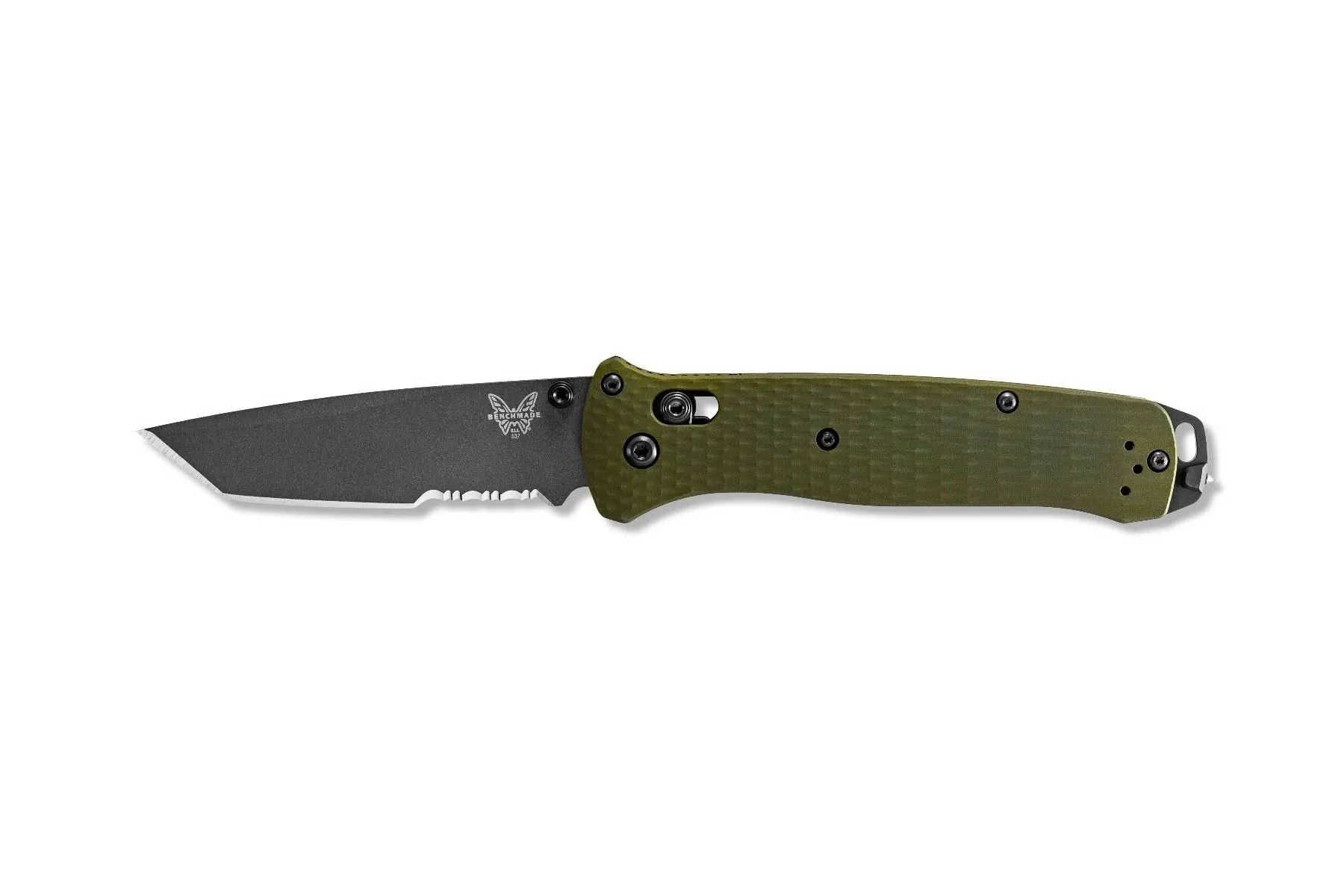 Benchmade Black Class Bailout Axis Serrated Tanto Grey Coated 537SGY-1 Knife
