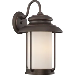 Bethany Mahogany Bronze LED Outdoor Wall Lantern
