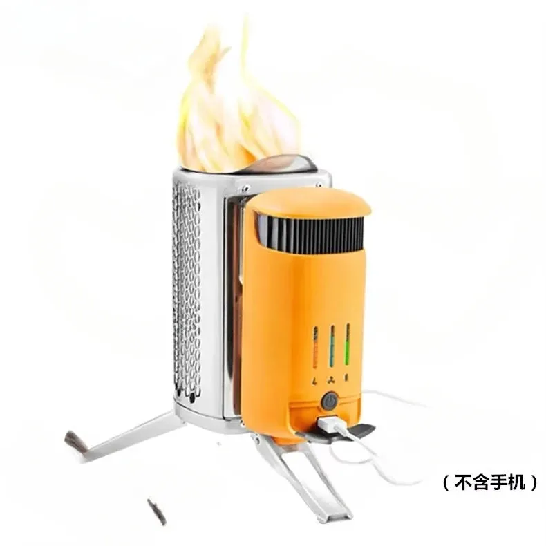 BioLite Campstove2  Smoke-Free Wood Stove Power Generation Portable Wood Stove