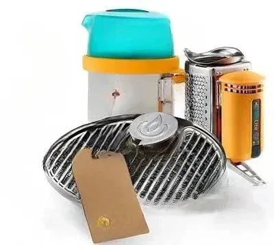 BioLite Campstove2  Smoke-Free Wood Stove Power Generation Portable Wood Stove
