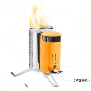 BioLite Campstove2  Smoke-Free Wood Stove Power Generation Portable Wood Stove