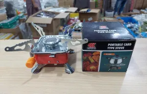 Burner Easy returns for for picnic Camping Summer special Stove Foldable Stove Square Hiking Backpacking Stove Windproof &amp; Mini Outdoor Portable