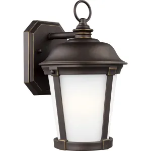 Calder Antique Bronze LED Outdoor Wall Lantern