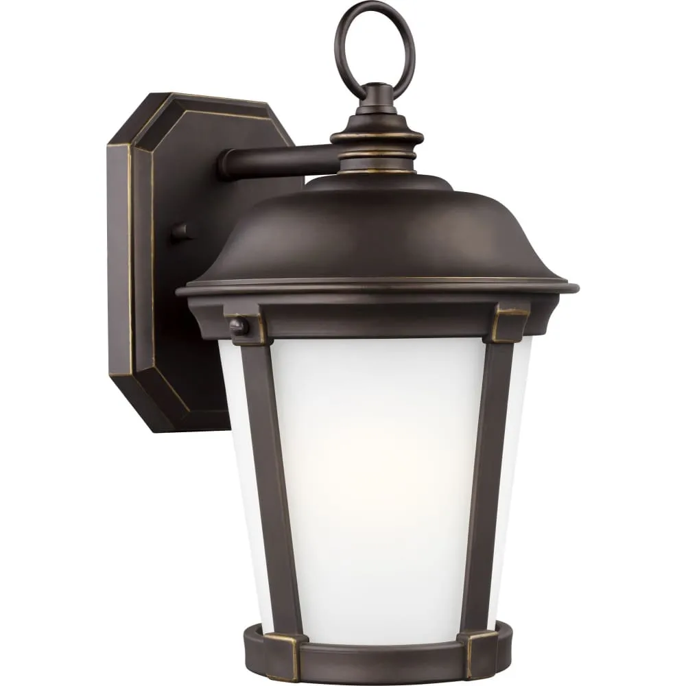 Calder Antique Bronze LED Outdoor Wall Lantern