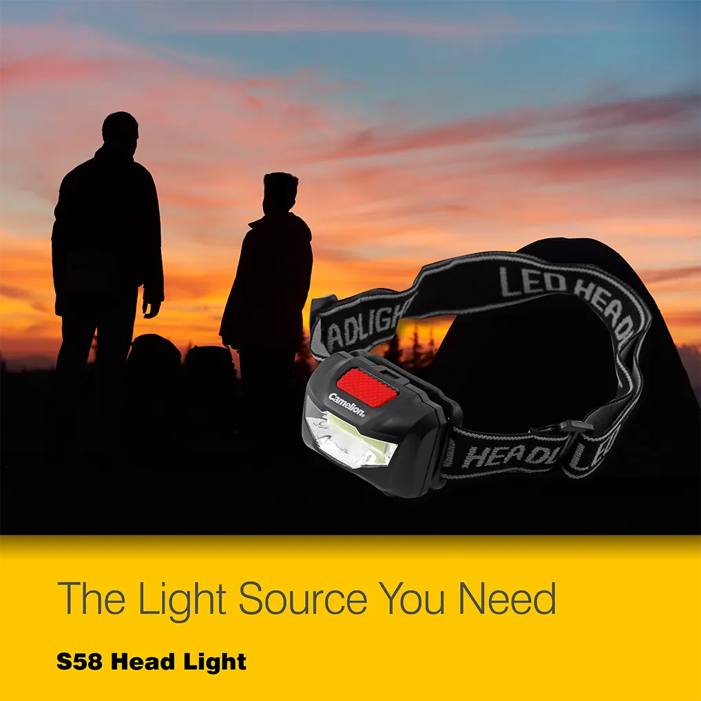 Camelion S58 COB LED Head Light