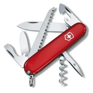Camper Victorinox Pocket Knife (Red, 4 In)
