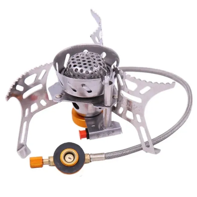 Camping Chic Gas Liquefied Butane Stove ZYZY 3900W Windproof Compact Burner Popular product Compatible Steel Outdoor Powerful Stainless Gas