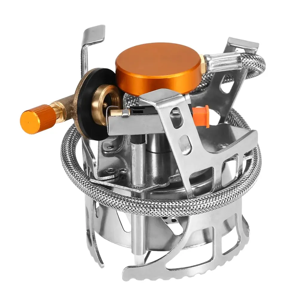 Camping Chic Gas Liquefied Butane Stove ZYZY 3900W Windproof Compact Burner Popular product Compatible Steel Outdoor Powerful Stainless Gas