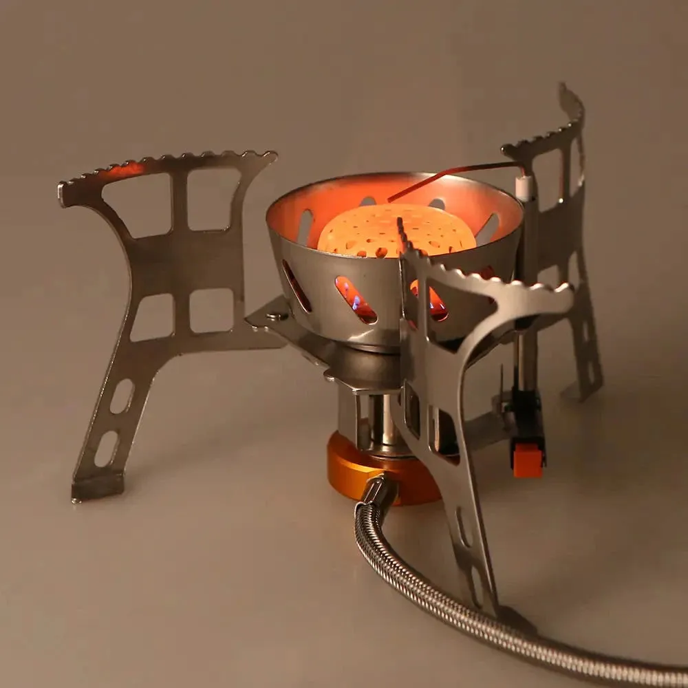 Camping Chic Gas Liquefied Butane Stove ZYZY 3900W Windproof Compact Burner Popular product Compatible Steel Outdoor Powerful Stainless Gas