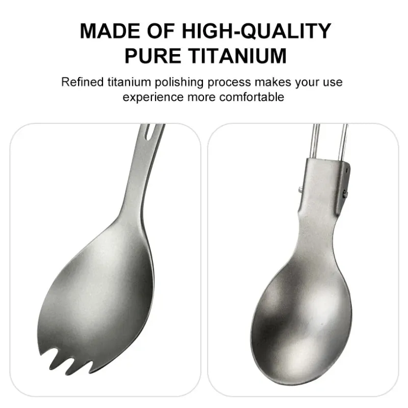 Camping Cutlery Set: Essential Outdoor Tableware for Hiking and Travel