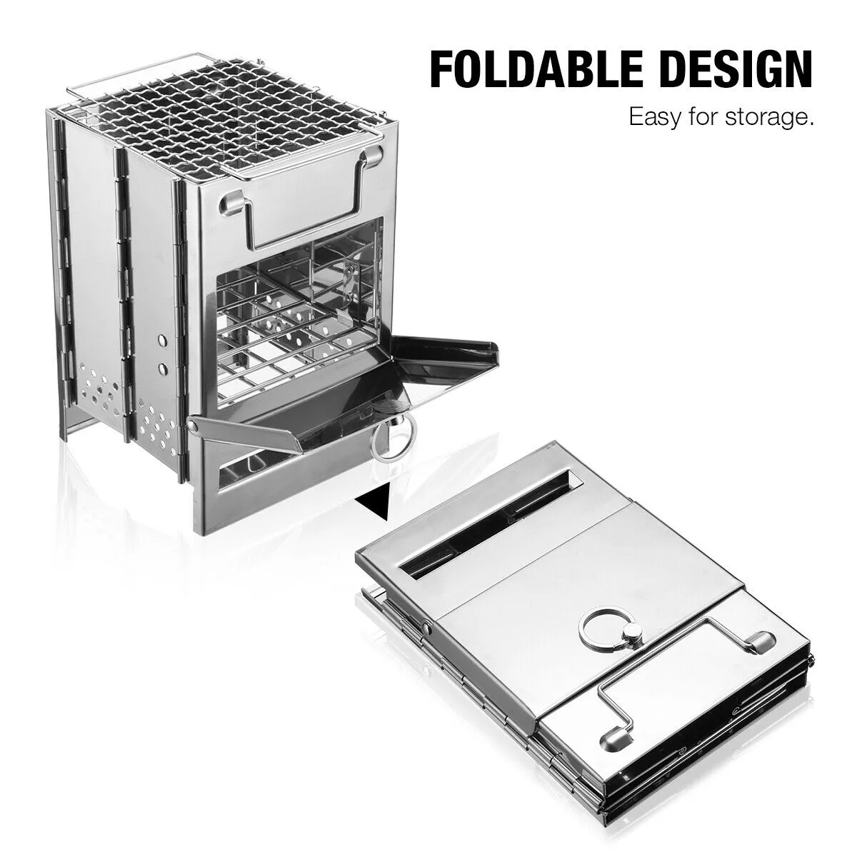 Camping Stove Portable - BBQ Picnic Camping Grill