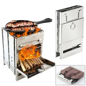 Camping Stove Portable - BBQ Picnic Camping Grill