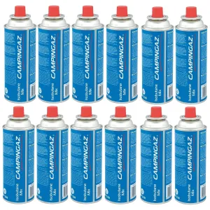 Campingaz CP250 Isobutane Gas Cartridge 12 Pack