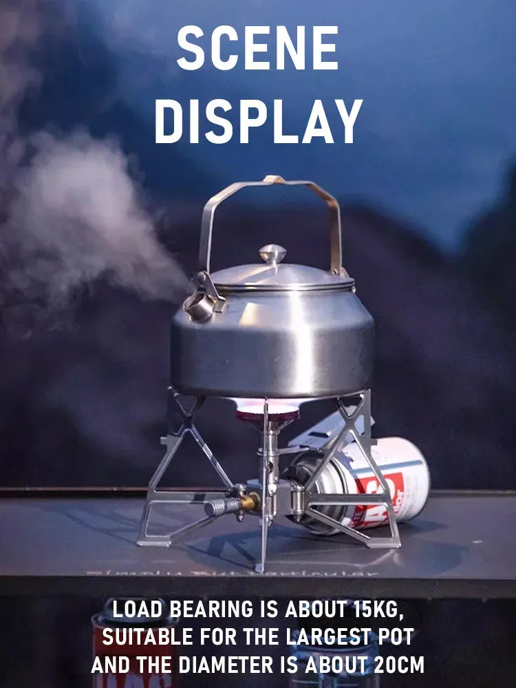 CAMPINGMOON XD-3NE Butterfly Stove Outdoor Camping Hiking Portable Folding Stove Windproof Gas Stove camping accessories outdoor